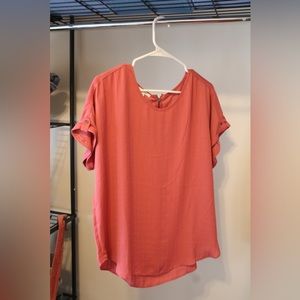 Pink Business Professional Blouse